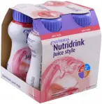 8861_NUTRIDRINK JUICE STYLE S PRICHUTI JAHODOVOU POR.SOL. 4 X 200 ML